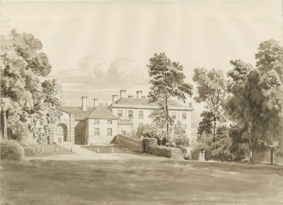 بيت باتشول: رسم بني داكن ، أغسطس 1820 (رسم) بواسطة جون باكلر