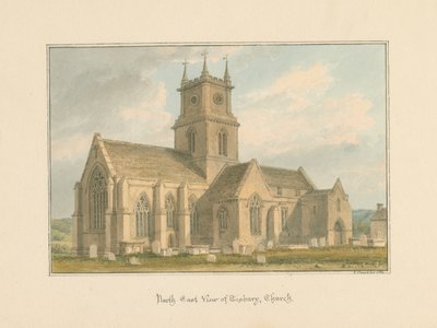ويلتشير - كنيسة Tisbury ، 1804 بواسطة جون باكلر