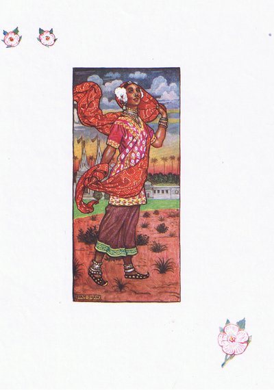 أغنية Valgovinds في الربيع ، التوضيح من The Garden of Kama (وكلمات أخرى من الهند) ، 1920 بواسطة جون بيام ليستون شو