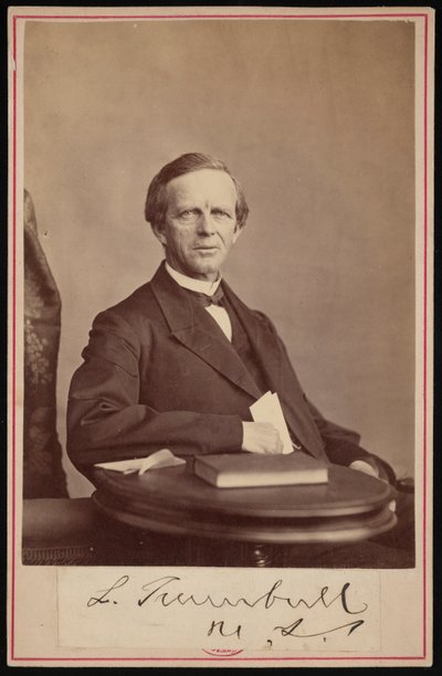 صورة ليمان ترمبل 1813-1896 ، قبل عام 1876. بواسطة جون كاربوت