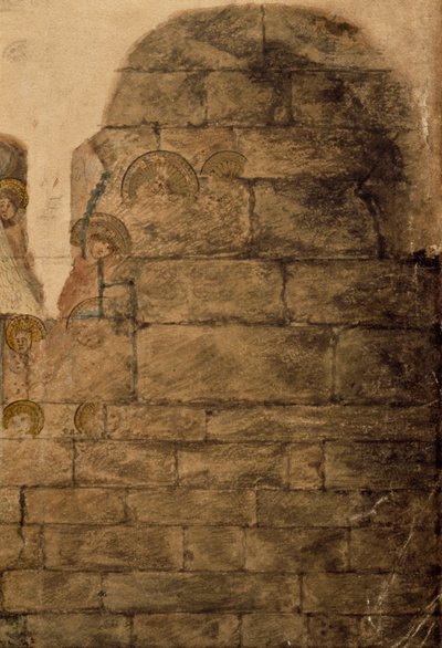 دراسة اللوحات الجدارية في دار الفصل بواسطة جون كارتر