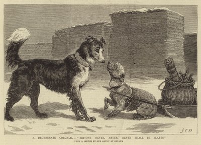 استعماري منحط ، البريطانيون لن يكونوا أبداً أبداً أبداً بواسطة John Charles Dollman