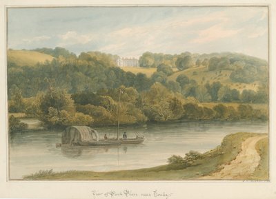 أوكسفوردشاير - Henley upon Thames- Park Place ، 1826 بواسطة جون شيسيل بكلر