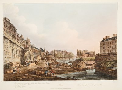 أحد أقواس نوتردام ، صورة من فرساي ، باريس وسانت دينيس ، حانة. 1809 (أكواتينت) بواسطة جون كلود ناتس
