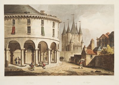 المعبد ، توضيح من فرساي وباريس وسانت دينيس ، حانة. 1805 (أكواتينت) بواسطة جون كلود ناتس