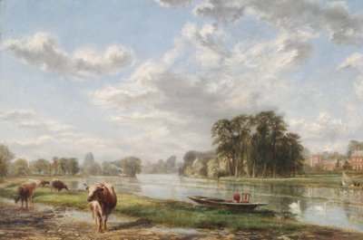 أورليانز هاوس ، تويكنهام ، c.1825 بواسطة جون كليغورن