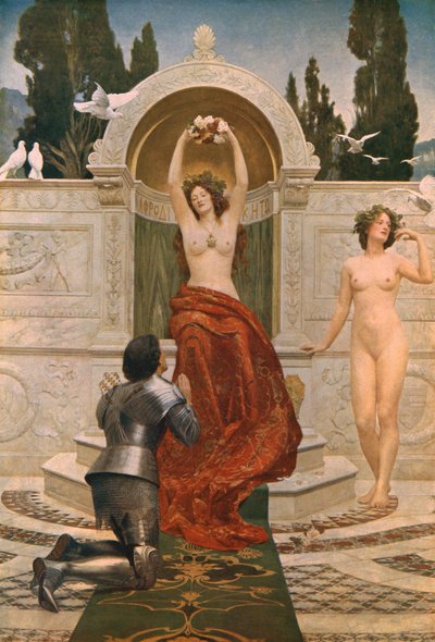في The Venusberg ، 1901 ، c1930. بواسطة جون كولير