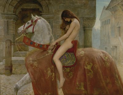سيدة جوديفا ، ج 1898 بواسطة John Collier