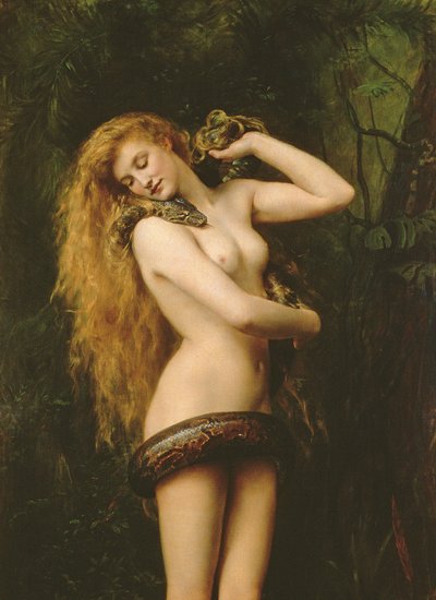 ليليث ، 1887 زيت على قماش التفاصيل 125798 بواسطة John Collier