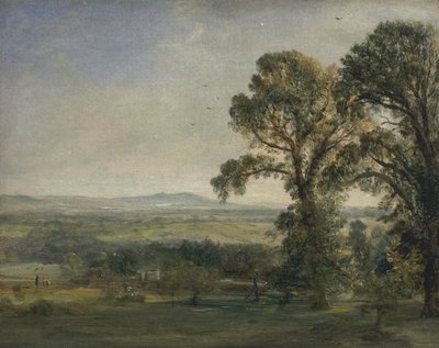 باردون هيل ، كولورتون هول ، كاليفورنيا. 1823. بواسطة جون كونستابل
