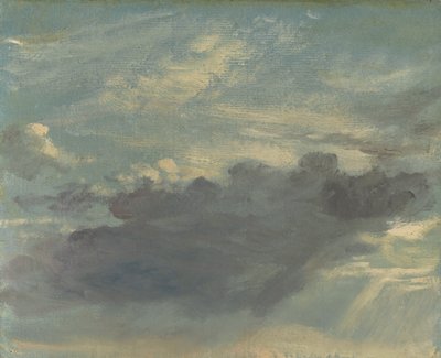 دراسة السحابة ، c.1821-22 بواسطة جون كونستابل
