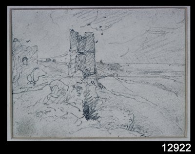 أكواخ على ضفة عالية ، 1834 بواسطة جون كونستابل