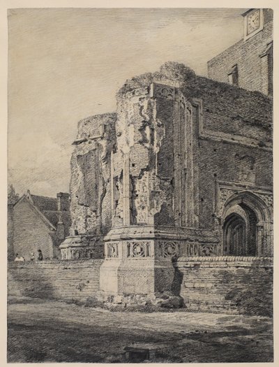 كنيسة شرق بيرغولت ، من الجنوب الغربي ، 1815-1717 بواسطة جون كونستابل