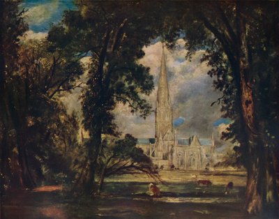 كاتدرائية سالزبوري ، c1823 بواسطة جون كونستابل