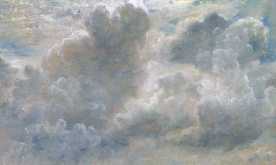 دراسة غيوم الركام 1822 (زيت على ورق مرسوم على قماش) بواسطة جون كونستابل