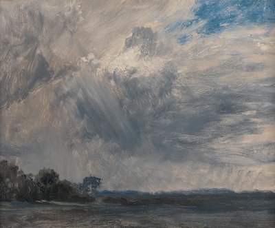 دراسة لسماء غائمة ، كاليفورنيا. 1825. بواسطة جون كونستابل