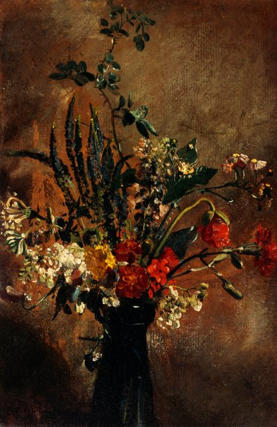 Study of flowers in a hyacinth glass بواسطة جون كونستابل