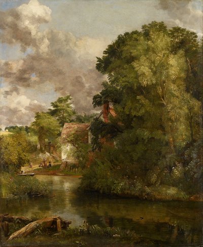 منزل ويلي لوت من ستور (مزرعة الوادي) ، حوالي 1816-1818 (زيت على قماش) بواسطة جون كونستابل