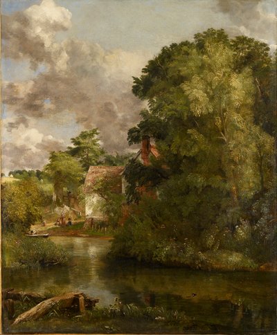 منزل ويلي لوت من مزرعة ستور ذا فالي ، c1816-1818 بواسطة جون كونستابل