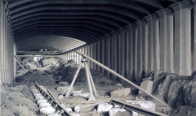 جسر هامبستيد رود ، 5 سبتمبر 1836 (قلم وحبر وغسل على ورق) بواسطة جون كوك بورن
