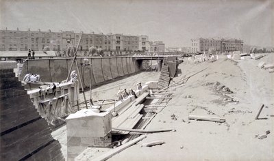 جسر هامبستيد رود ، من جانب كامدن ، 11 أغسطس 1836 (قلم وحبر وغسل على ورق) بواسطة جون كوك بورن