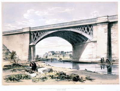 جسر ناش ميل ، بالقرب من Kings Kingsley ، هيرتفوردشاير ، 1839 بواسطة جون كوك بورن