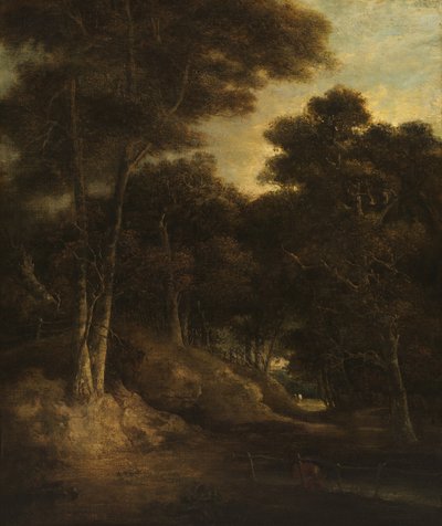 منظر طبيعي - حافة خشب ، c.1800-20 بواسطة جون كروم