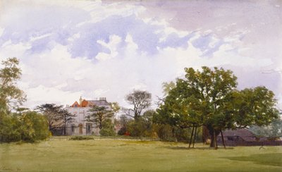 منظر جانبي لـ Turret House ، Lambeth ، لندن ، 1880 بواسطة جون كروثر