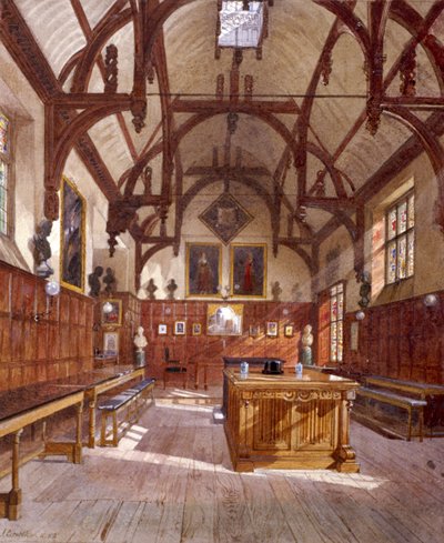 قاعة Staple Inn ، لندن ، 1882 بواسطة جون كروثر