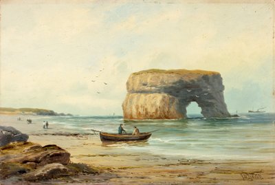 مارسدن روك ، 1885-1910 (زيت على ظهر السفينة) بواسطة جون دافيسون ليدل
