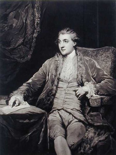 صورة لدوق لينستر (1722-1773) (ليثو) بواسطة جون ديكسون