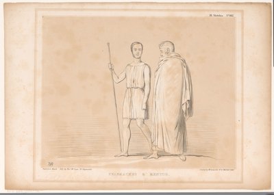 التقى Spotprent باللورد لينكولن والسير روبرت بيل Telemachus و Mentor (العنوان على الكائن) اسكتشات HB (عنوان السلسلة على الكائن) بواسطة جون دويل