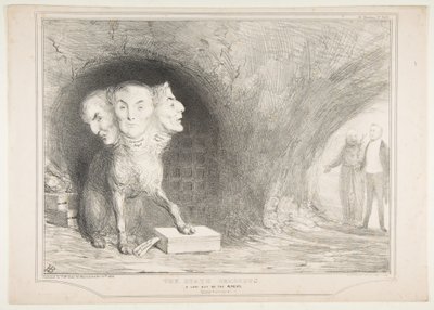 The State Cerberus، A Leaf Out of the Ænead ، Translated Freely ، 11 ديسمبر 1834. بواسطة جون دويل