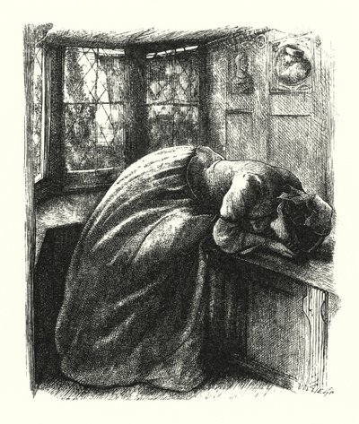 Mariana (engraving) بواسطة جون إيفريت (بعد) ميليس