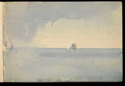 منظر بحري، كراسة الرسم بواسطة جون ايفرت