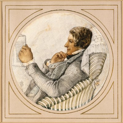 صورة لفورد مادوكس براون ، c1850-1870 بواسطة جون ايفرت ميليس