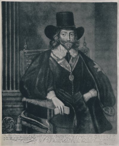 صورة لتشارلز الأول ، c1620-1649 ، 1928 بواسطة جون فابر الأكبر