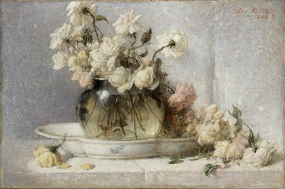 الورود بواسطة John Ferguson Weir