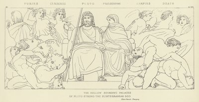Furies ، سيربيروس ، بلوتو ، Proserpine ، Harpies ، الموت بواسطة جون فلاكسمان