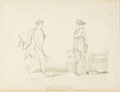 عطارد وكاليبسو بواسطة جون فلاكسمان