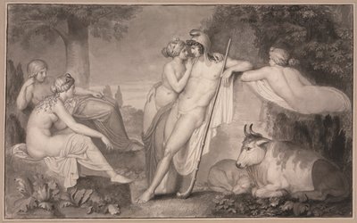 باريس وأونوني ، 1791. بواسطة جون فلاكسمان