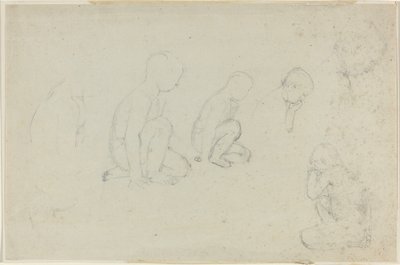 دراسات لصبي راكع بواسطة جون فلاكسمان