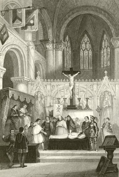 محنة لمس الجثة بواسطة جون فرانكلين