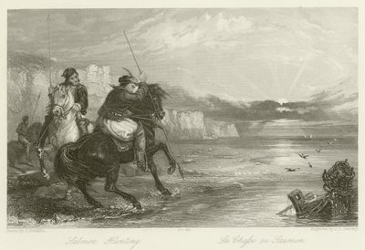 صيد السلمون بواسطة جون فرانكلين