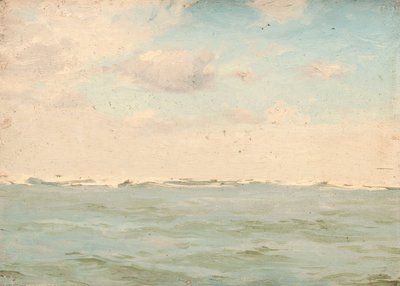 منظر بحري، حوالي عام 1900 (زيت على قماش) بواسطة جون فريزر