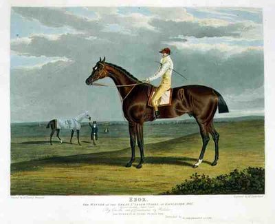 "Ebor" ، الفائز في Great St. Leger في Doncaster بواسطة جون فريدريك هيرينج الأب