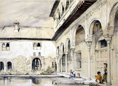 محكمة Myrtles بواسطة جون فريدريك (بعد) لويس