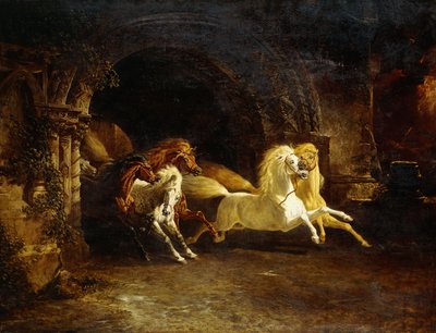خيول دنكان ، 1842 بواسطة جون فريدريك هيرينج الأب