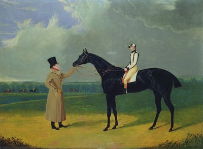 جيري الفائز في سانت ليجيه 1824 (زيت على قماش) بواسطة جون فريدريك هيرينج الأب