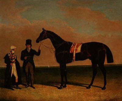 السيد ريتشارد واتس "Rockingham" عقده مدربه فورث مع الفارس سام دارلينج ، الفائز بسباق سانت ليجير 1833 وكأس جودوود بواسطة جون فريدريك هيرينج الأب